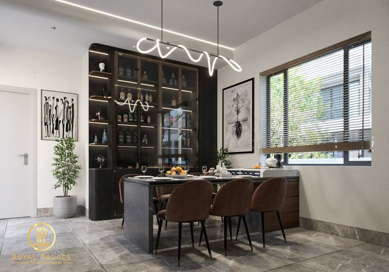 Thiết kế nội thất biệt thự nhà vườn tại Phú Thọ 7 Thiết kế nội thất biệt thự nhà vườn 356m2 tại Phú Thọ