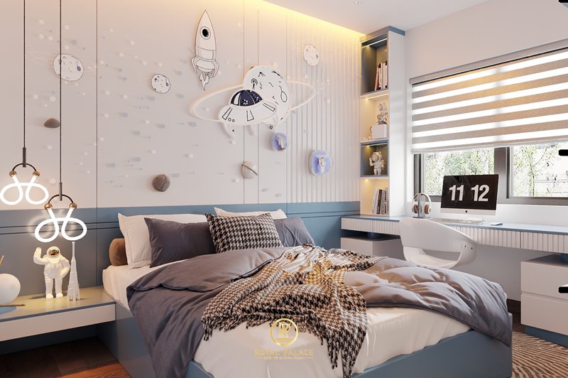 Thiết kế nội thất chưng cư 125m2 hiện đại Luxury