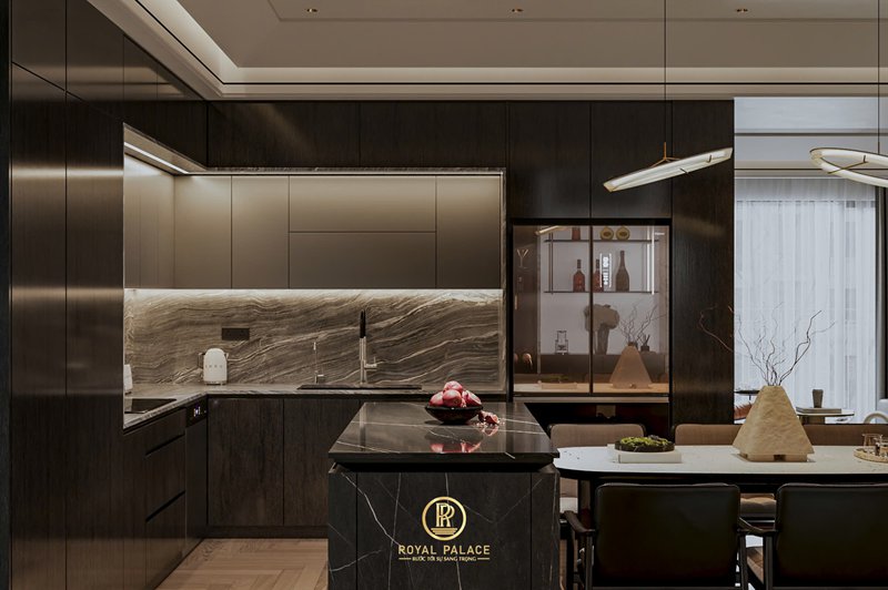 Thiết kế nội thất chưng cư 125m2 hiện đại Luxury 7 Thiết kế nội thất chưng cư 125m2 hiện đại Luxury