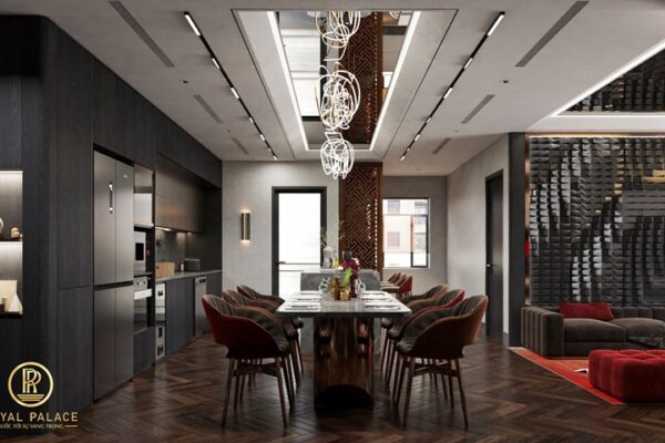 Thiết Kế Nội Thất Chung Cư The Zurich 115m2 Hiện Đại Luxury 5 Thiết Kế Nội Thất Chung Cư The Zurich 115m2 Hiện Đại Luxury