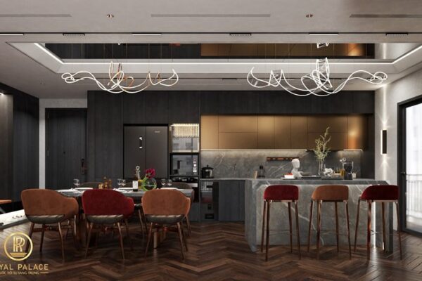 Thiết Kế Nội Thất Chung Cư The Zurich 115m2 Hiện Đại Luxury 8 Thiết Kế Nội Thất Chung Cư The Zurich 115m2 Hiện Đại Luxury