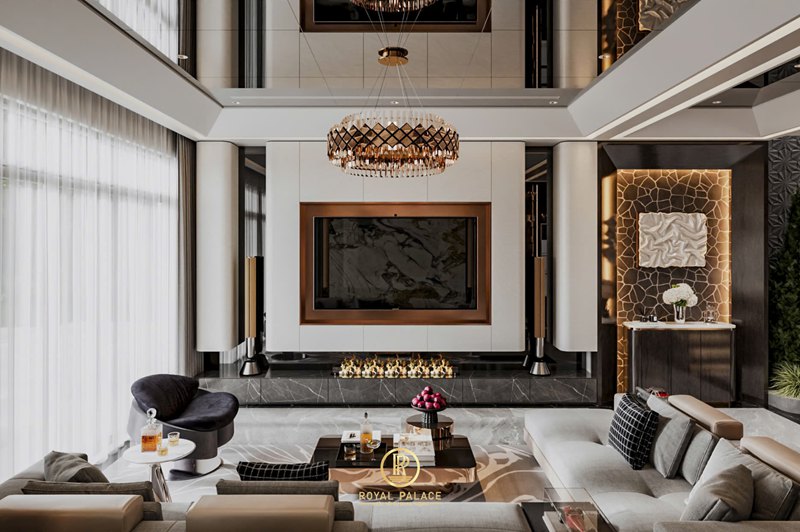 Thiết kế nội thất biệt thự hiện đại sang trọng tại Thanh Hóa 3 Thiết kế nội thất biệt thự liền kề hiện đại sang trọng tại Thanh Hóa
