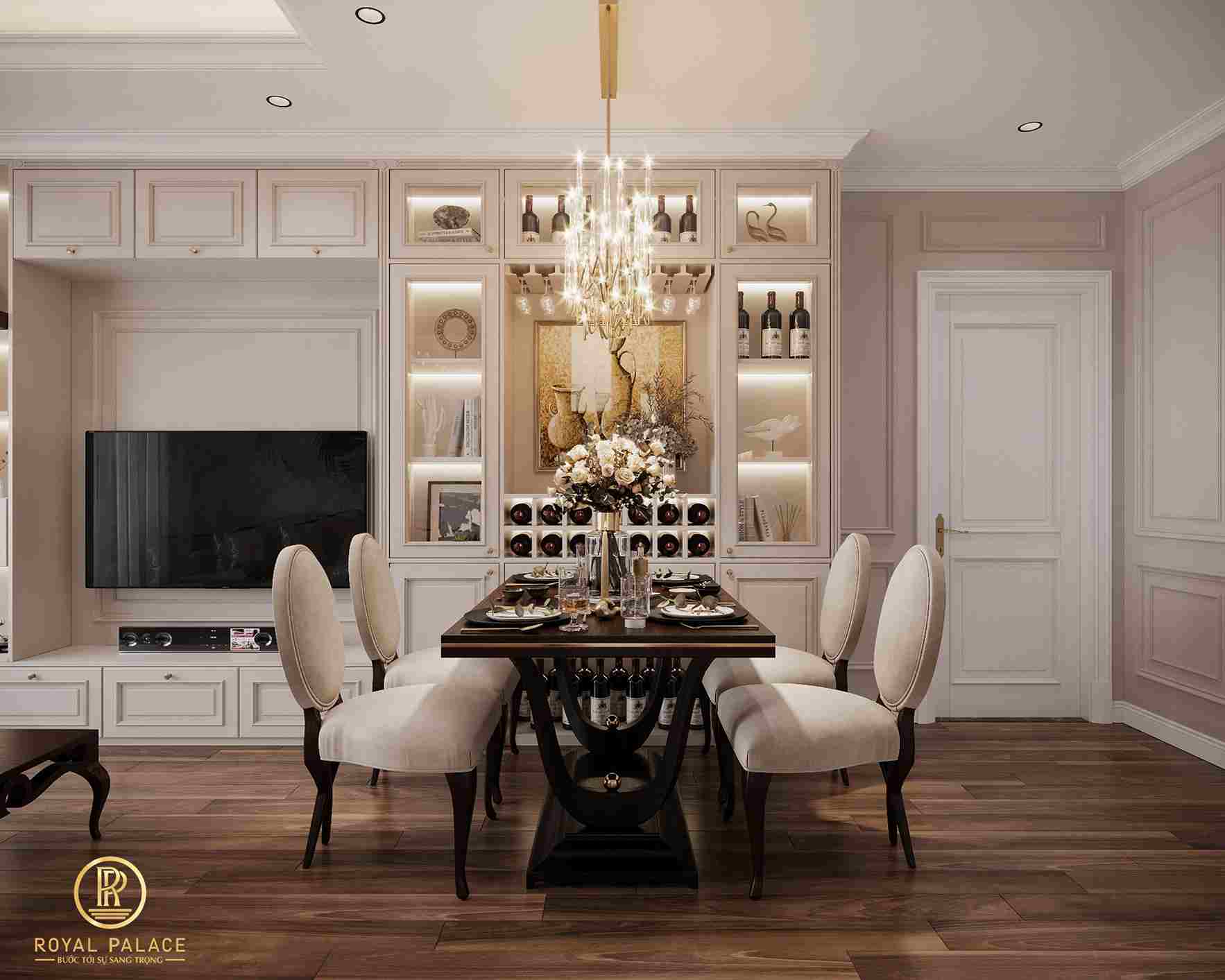 Thiết kế nội thất chung cư The Ninety Complex đẹp, tối ưu không gian 2026 9 Thiết kế nội thất chung cư 2 phòng ngủ