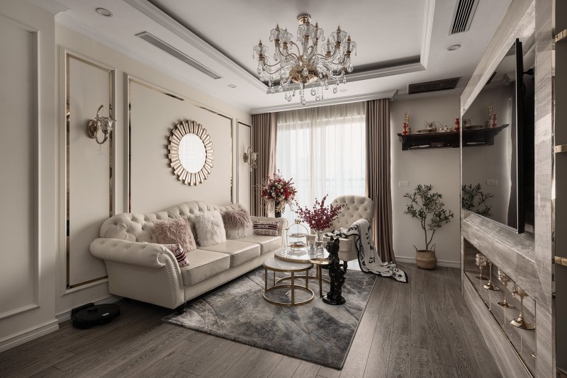 50+ Mẫu thiết kế nội thất chung cư 100m2 của Royal Palace 13 Thiết kế nội thất chung cư 100m2 Rice City Long Biên