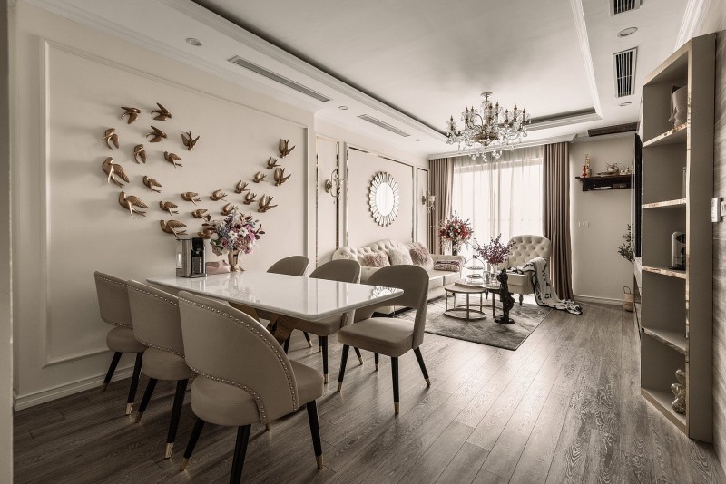50+ Mẫu thiết kế nội thất chung cư 100m2 của Royal Palace 14 Thiết kế nội thất chung cư 100m2 Rice City Long Biên