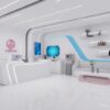 Thiết kế thẩm mỹ viện Thiên Hà phong cách Futuristic 32 Thiết kế thẩm mỹ viện Thiên Hà phong cách Futuristic