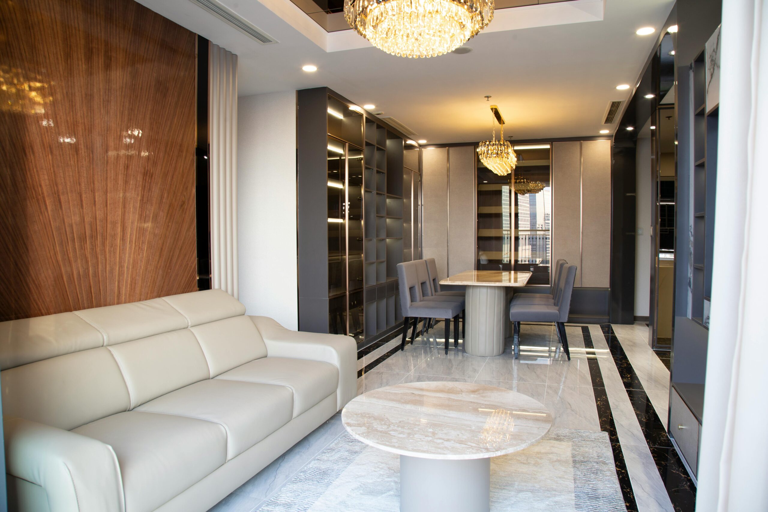 Thi công nội thất Vinhomes Skylake 3 phòng ngủ 133 m2 – Thiết kế hiện đại, sang trọng 13 Tổng quan thi công nội thất chung cư Vinhome Skylake