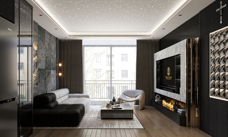 Tổng quan thiết nội thất phòng khách chung cư zurich