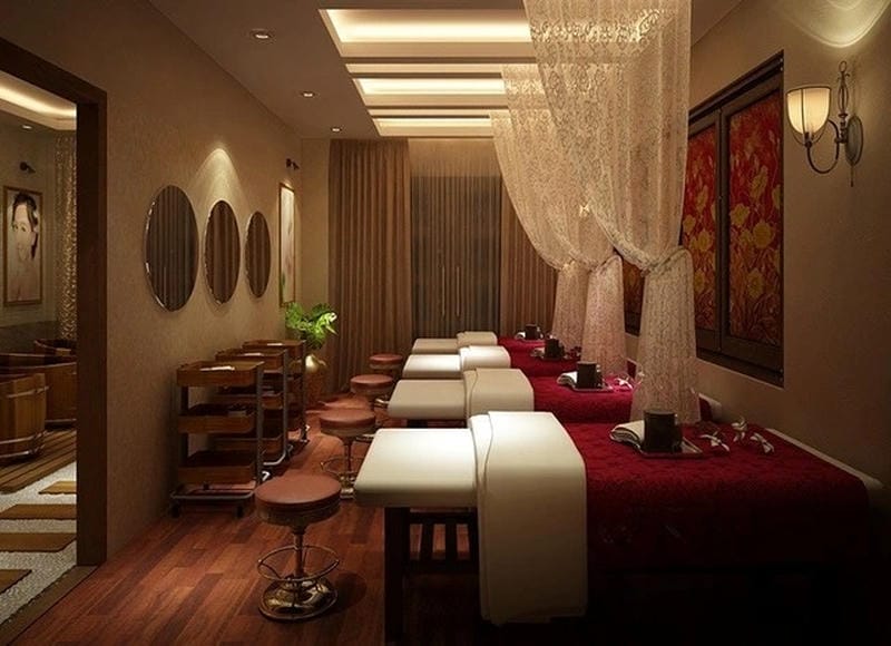 Mẫu thiết kế spa 