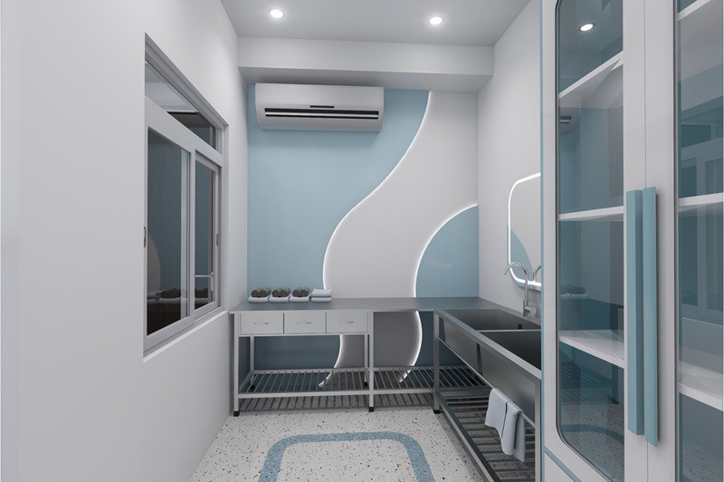 Thiết Bị Phòng Khám Gồm Những Gì? Checklist Đầy Đủ Từ A-Z Khi Mới Bắt Đầu 7 Phòng dụng cụ là một trong những khu vực quan trọng trọng trong thiết kế phòng khám