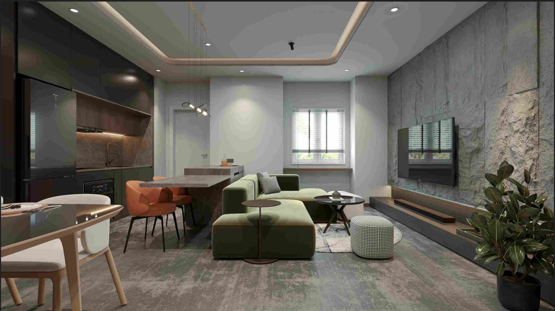 20+ Mẫu Thiết Kế Nội Thất Chung Cư Lumi Hà Nội (CapitaLand) Luxury Siêu Đẹp 11 tổng quan thiết kế nội thất chung cư lumi 2 phòng ngủ