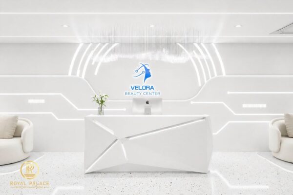 Quày lẽ tan phòng khám thảm mỹ Velora