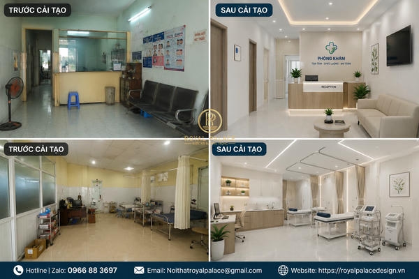 cải tạo nhà ở thành phòng khám