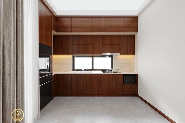 Thiết Kế Nội Thất Nhà Phố Hiện Đại, Sang Trọng Tại Thái Bình 8 Thiết Kế Nội thất nhà phố khu bếp3