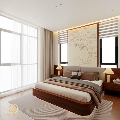 noi-that-nha-pho-phong-ngu-tang3 Thiết kế nội thất nhà phố phòng ngủ master tầng 3