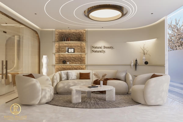 Thiết Kế Spa Anh Hapy Cơ Sở 2 – Không Gian Beauty Spa Hiện Đại, Sang Trọng 14 Thiết kế spa anh hapy khu vực chờ