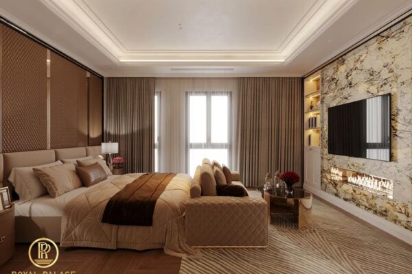 Tầng 2 Vinhome Cổ Loa phòng ngủ master ảnh 4