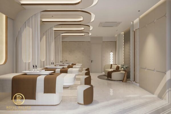 Khu vực spa của phòng khám Lavish Beauty
