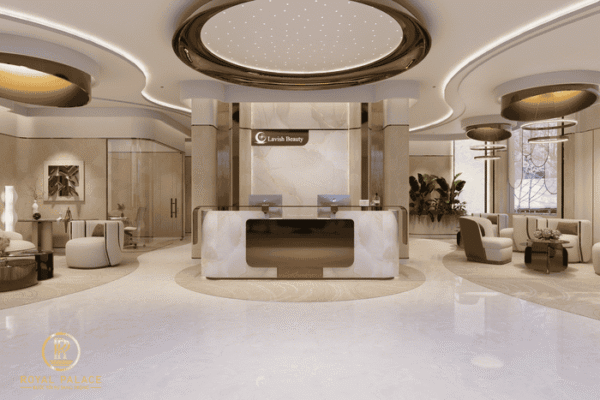 Tổng quan thiết kế nội thất phòng khám Lavish Beauty