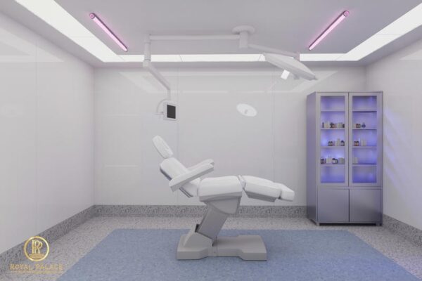 Thiết kế phòng tiêm của phòng khám thẩm mỹ Huyền Châu