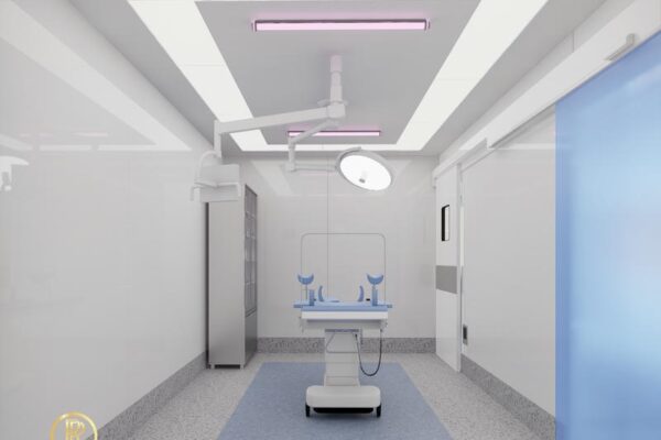 Thiết kế phòng khám Huyền Châu cơ sở 4 khu vực tiêm 4