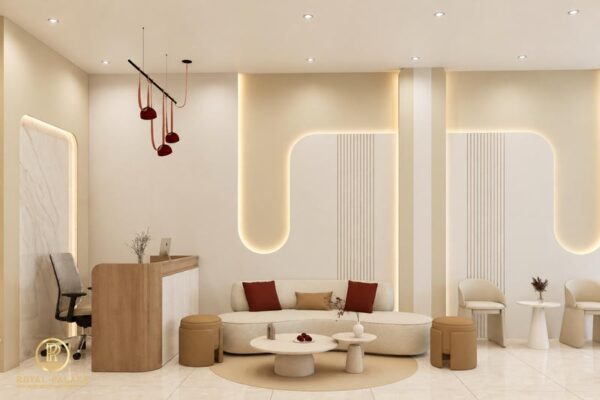 Thiết Kế Phòng Khám Chuyên Khoa Ngoại 212m² Tại Hoàng Hoa Thám, Hà Nội