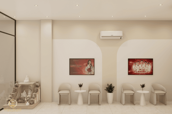 Thiết Kế Phòng Khám Chuyên Khoa Ngoại 212m² Tại Hoàng Hoa Thám, Hà Nội