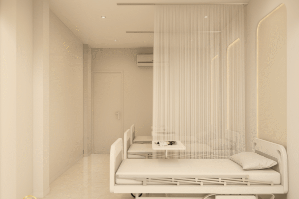 Thiết Kế Phòng Khám Chuyên Khoa Ngoại 212m² Tại Hoàng Hoa Thám, Hà Nội