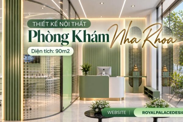 Thiết kế phòng khám nha khoa 90m2 tại Hà Nội