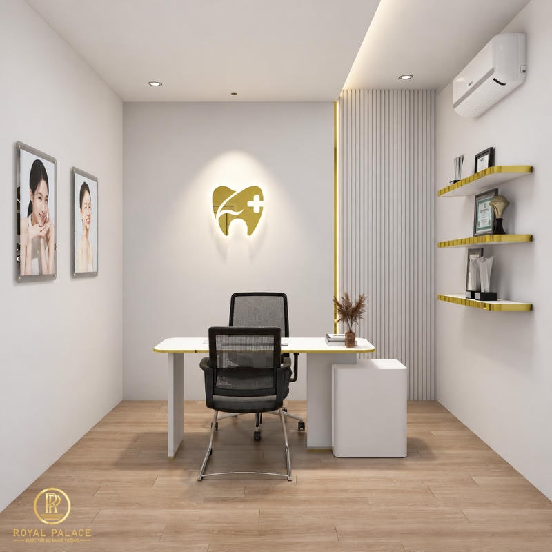 Thiết kế phòng khám nha khoa 150m² tại Nghệ An 15 Thiết Kế Phòng Khám Nha Khoa 150m² Tại Nghệ An